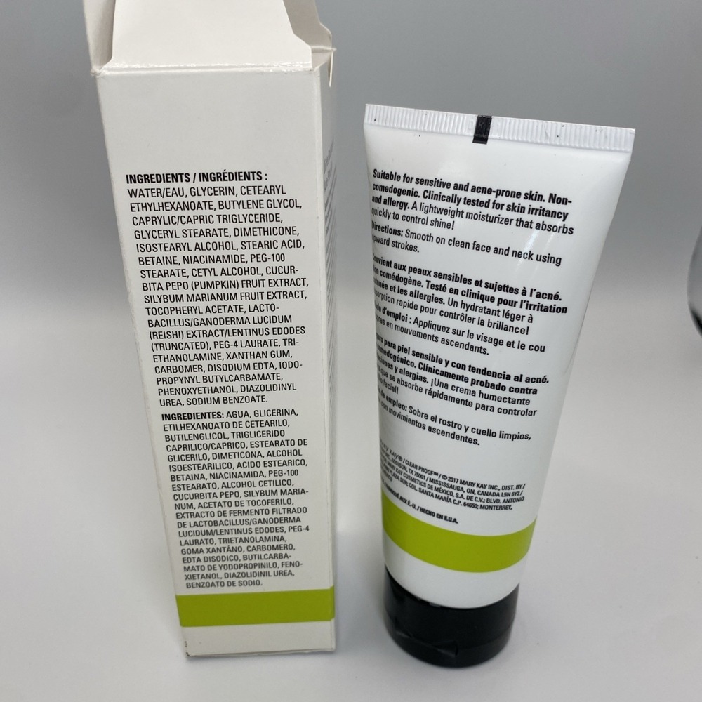 Mary Kay Clear Proof Oil-Free Moisturizer for Acne Prone Skin 3 oz #056749 READ - Picture 5 of 7